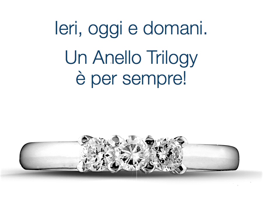 gioielli italiani anelli trilogy