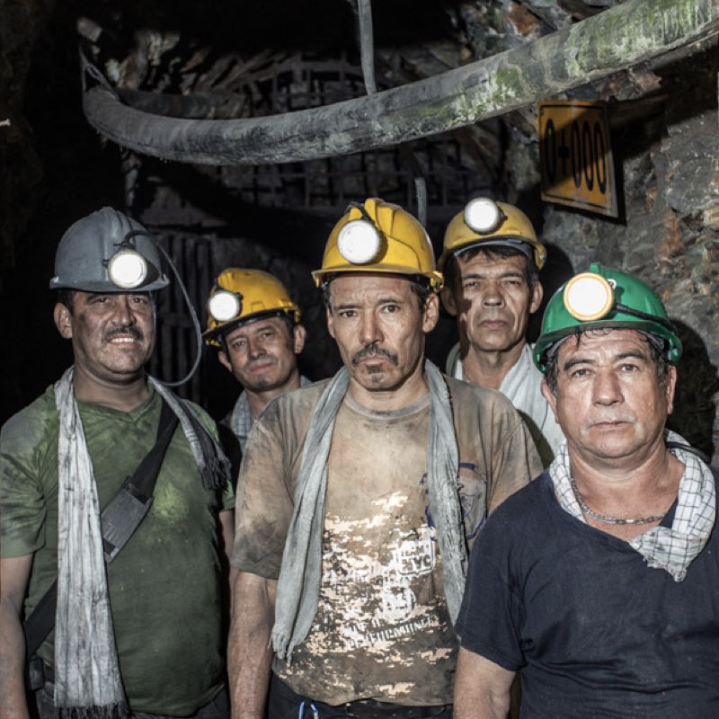 lavoratori miniera di smeraldi