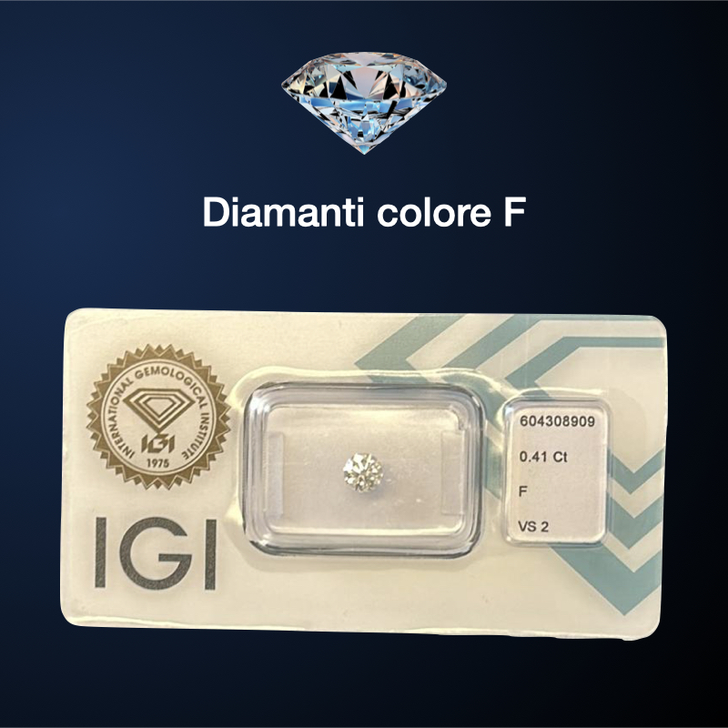 colore diamante F