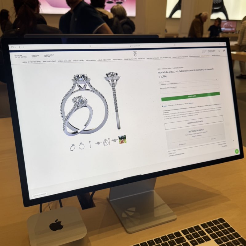 vendita gioielli di Torinogioielli, la prima azienda in Italia ad aver aperto una gioielleria online.